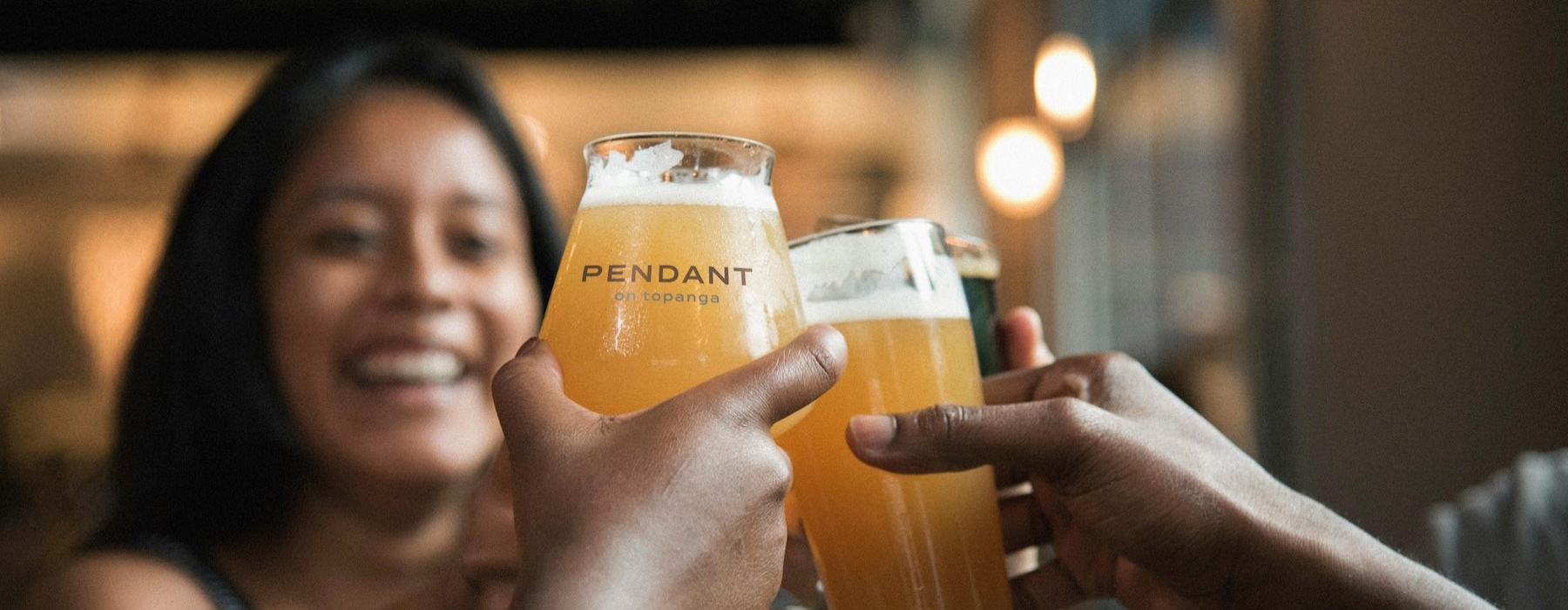 people drinking beer together