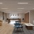 Resident lounge with modern seating, games, and coworking spaces at Pendant on Topanga.
